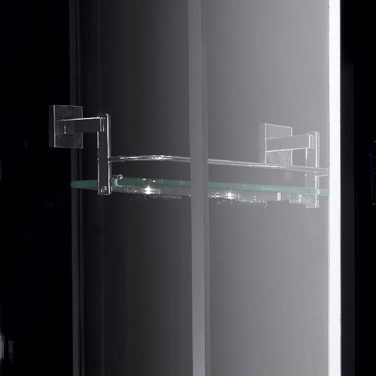 47.7'' W 89'' H Framed Round Steam Shower