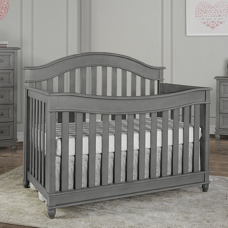 Hampton Crib, Storm Gray