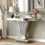 39.17 " W Glass Top Console Table