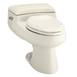 1 GPF Water Efficient Elongated One-Piece toilet (Seat Included)