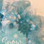 Winter Wreath With Ice Blue Let It Snow Snowflake