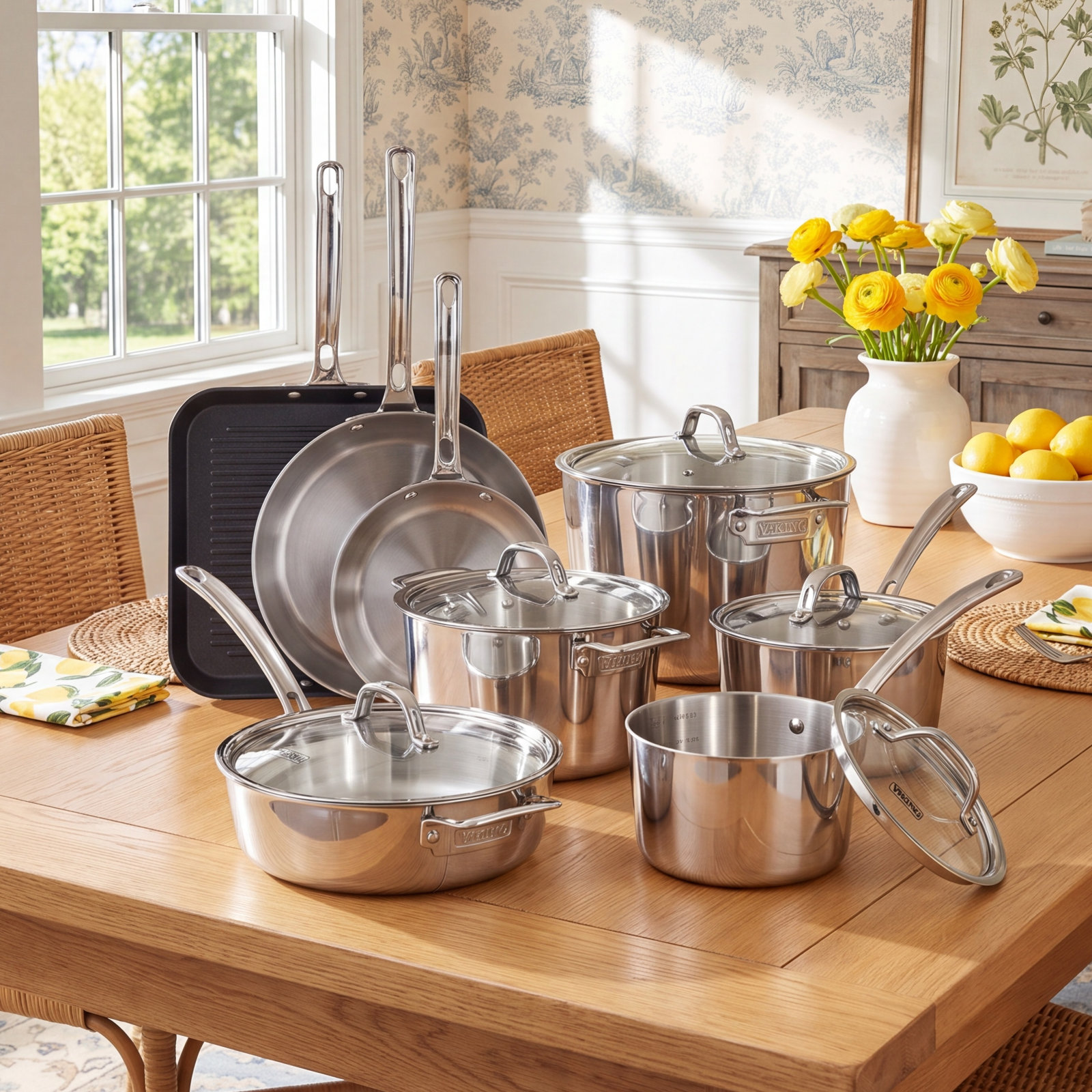 Viking Contemporary 13-Piece Cookware Set