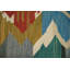 Tapis tribal kilim carré en laine 10 x 10