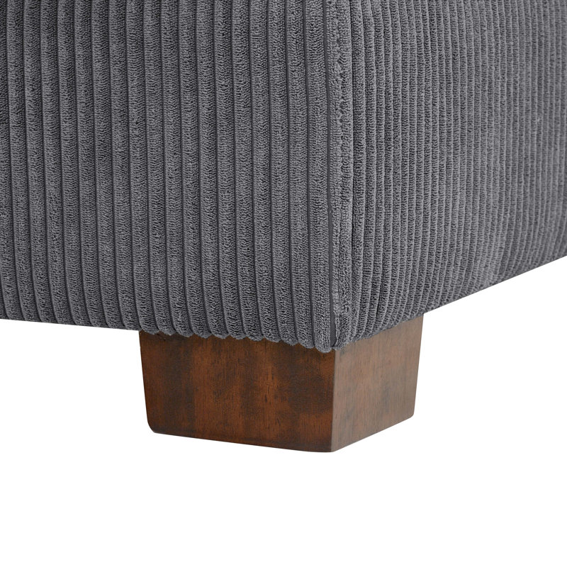 Mordecai 90'' Corduroy Sleeper Sofa - Stylish & Versatile