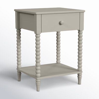 Benbrook 18'' W 1-Drawer Spindle Nightstand