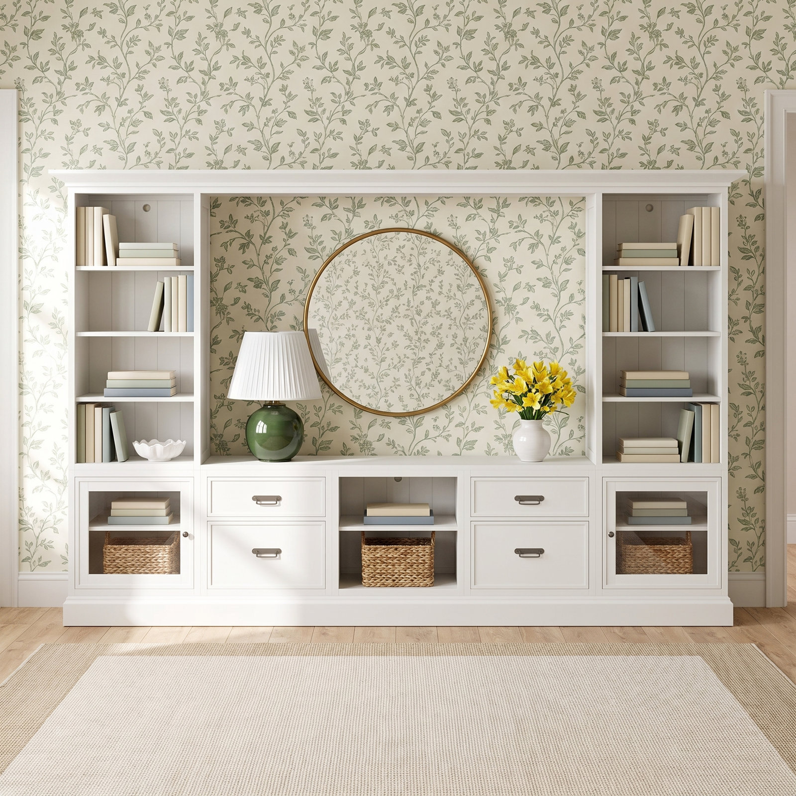 Devens Entertainment Center with Storage