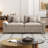 83.9-Inch Modular Sectional In Chenille Fabric-2027211937