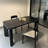 Ash Solid Wood Dining Table-148247576