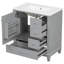 Meuble-lavabo avec lavabo en céramique Heather-1087343551