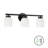 Vonda 3 Light Vanity - Matte Black-556712034-556712037-556712038