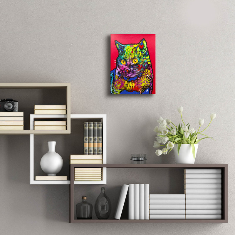Kit' by Dean Russo Acrylic, 16" H x 12" W x 0.13" D