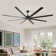 96"  Ceiling Fan with Light and Remote Control, 6-Speed Noiseless Reversible DC Motor, 8 Durable Aluminum Double-Layer Blades Large Ceiling Fan