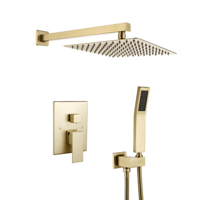 Complete Shower System with Rough-in Valve