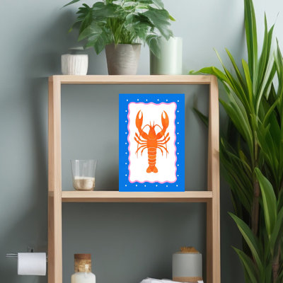 Homard, art mural contemporain