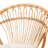 Benicia Modern Bohemian Rattan Dining Chair