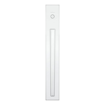 Caerus Dummy Cylinder Handleset in Polished Chrome