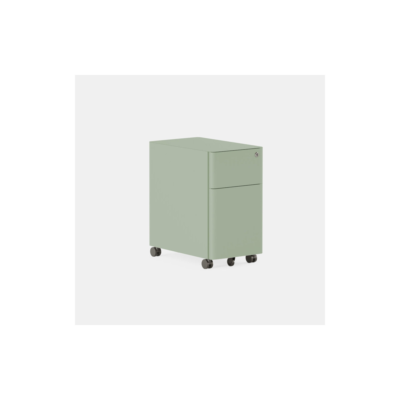 Small Filing Cabinet, Sage