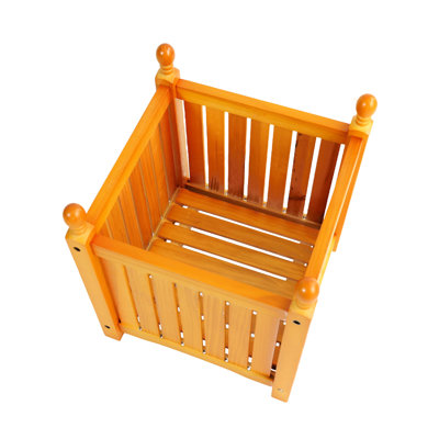 Outdoor Square Planter Box, Good For Growing All Plants And Flowers, Simple Assembly Guide Decor, Perfect Garden Deck, Holds Potted Flowers