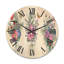 Horloge murale Bouquets de fleurs sauvages dans des vases transparents II-63903026