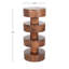 Table ronde en bois de manguier Omar-1208992859