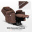 Rosmunda Riser Recliner with Massage