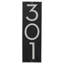 Floating 1-Line Wall Address Plaque-134110995-134110721-134106667