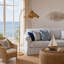 Lampe sur pied arquée en rotin 70,5 po Millerville-1559599925