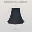 Abat-jour cloche en soie / shantung (araignée)-969067976-969067977