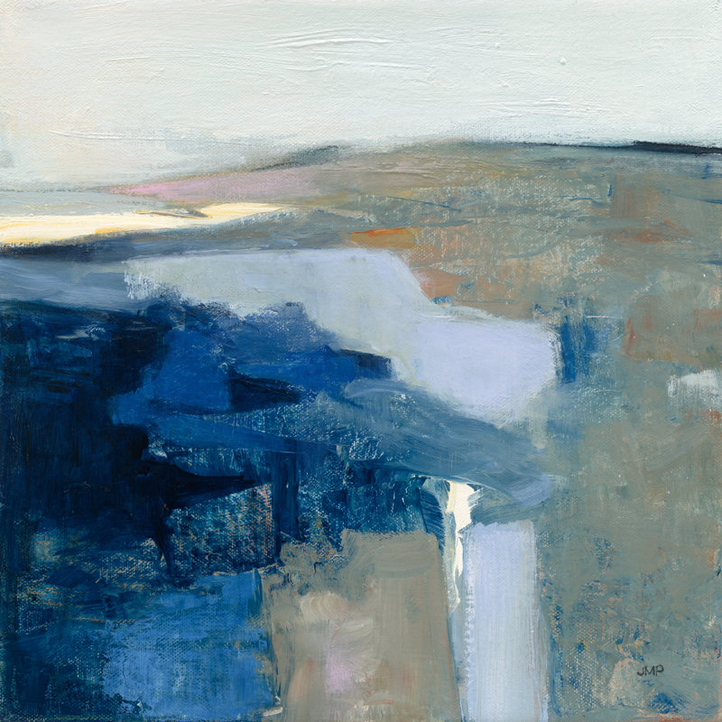 Above The Waves by Julia Purinton - Wrapped Canvas Painting, 122cm H x 122cm W