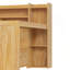 Lit de jour multifonctionnel en bois avec rangement et bureau d'étude pour optimiser l'espace-704581267