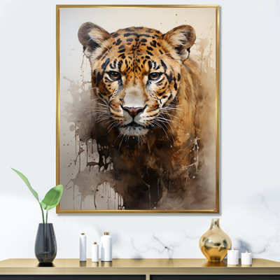 Portrait de majestueux classique Jaguar