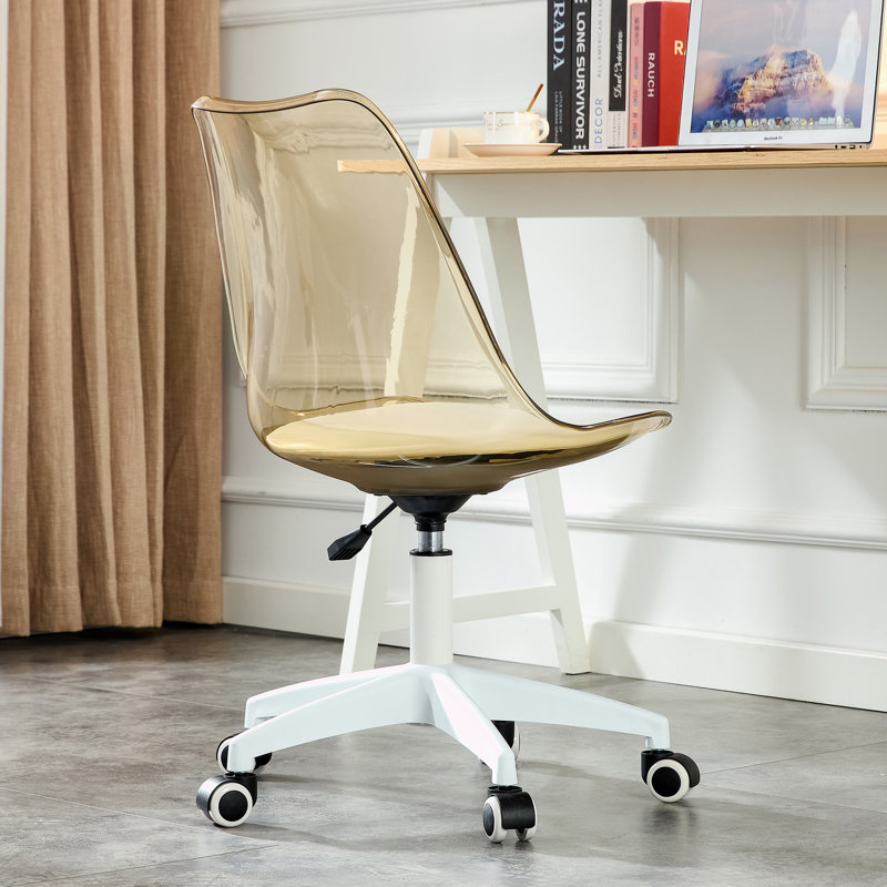Chaise de bureau Branden-Lee, Brun / Blanc