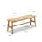 Solid Oak Wood Bench With Woven Seat-1116266793-1108386012