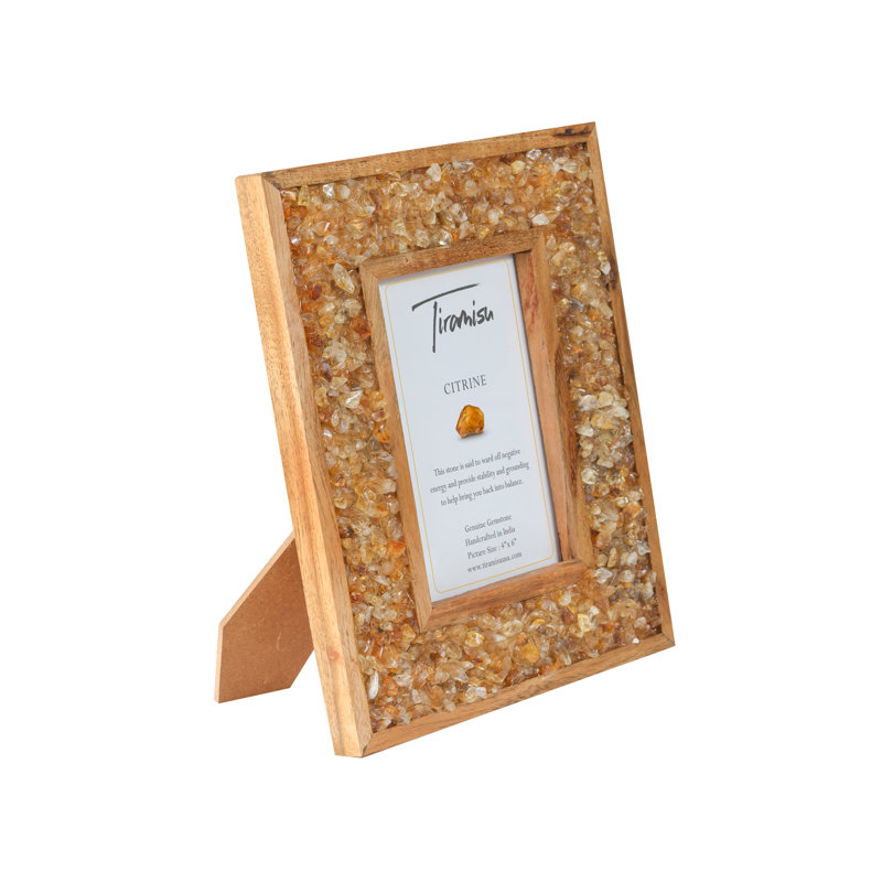 Cadre photo Tiramisu Sunshower Citrine, Jaune
