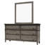 Miroir de commode biseautée maison Nicastro