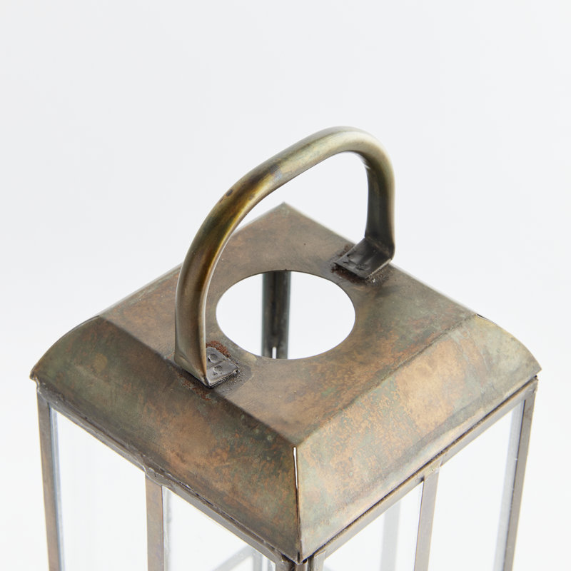 Castanon Lantern, 19.75" H x 4.75" W x 4.75" D