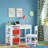 RiverRidge Kids 2pc Two-Tone Fabric Collapsbilble Cube Storage Organizers with Handles-774952889
