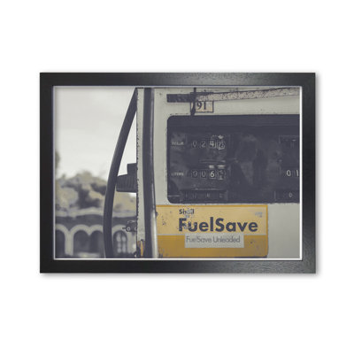 Yellow Fuel Save Gas Pump - Print