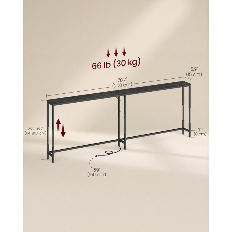 78.7 " W Console Table