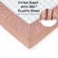 100% Cotton Muslin Cot Fitted Sheets 2 Pack- Soft & Breathable, Baby Mattress Sheets-131455213