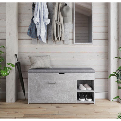 Bronius Upholstered Storage Bench
