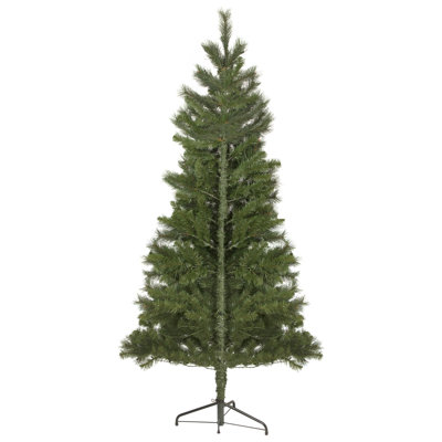 6.5' Pre-Lit Pine Christmas Tree
