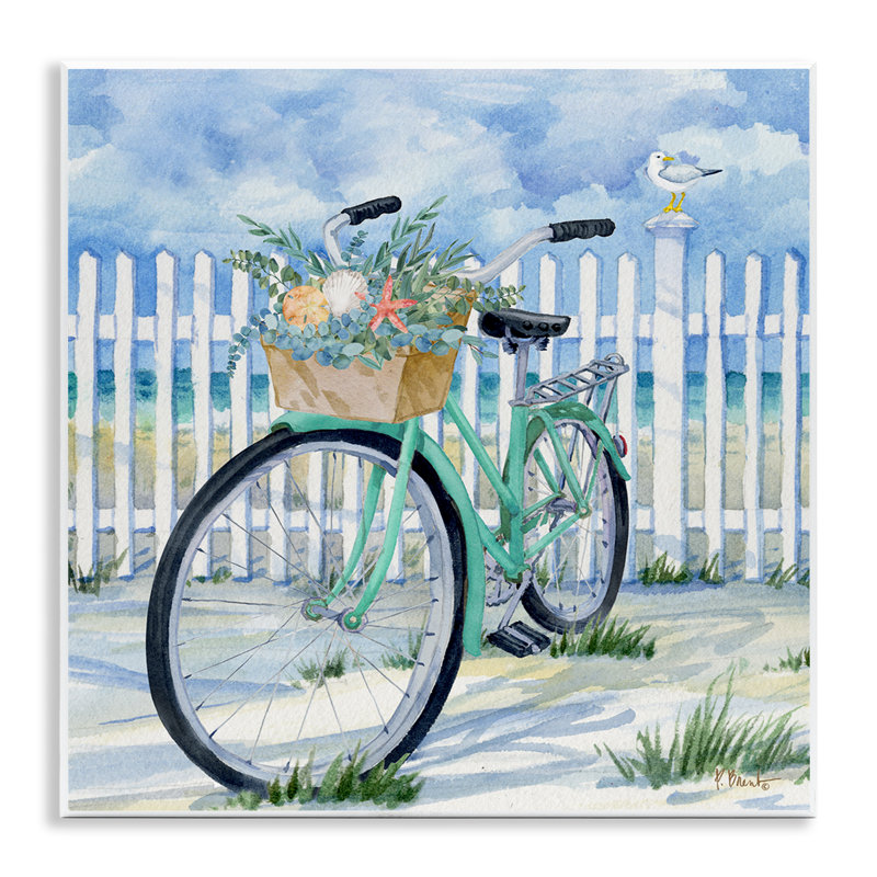  «Bike on Rosemary Beach» par Paul Brent