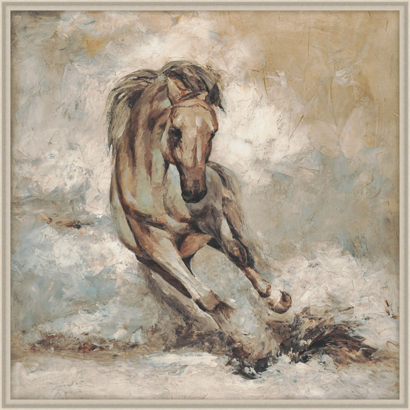 Unbridled 1 Print by Art House Studios, 26" H x 26" W x 1" D