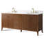 Meuble-lavabo double 72 po avec plateau en marbre-105310775-105310779