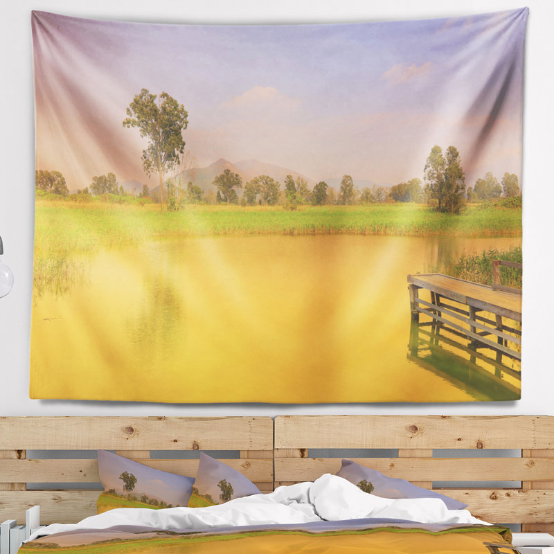 Polyester Tapestry, 32" H x 39" W