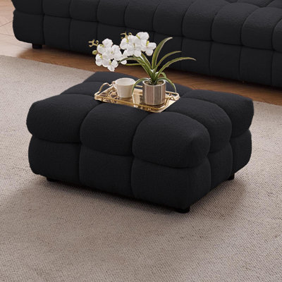  Repose-pieds rectangulaire 33,46 po Boucle