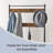 Parke 27.6 " Wide Hall Tree with Shoe Storage and Shelves