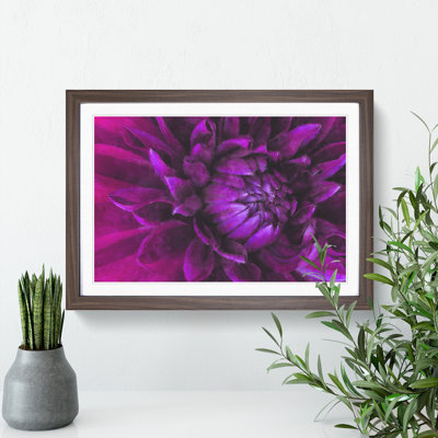 Purple Flower Vol.1 - Picture Frame Painting