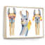 Dessin de mignon lama mignon I - reproduction sur toile-67396020-67396024